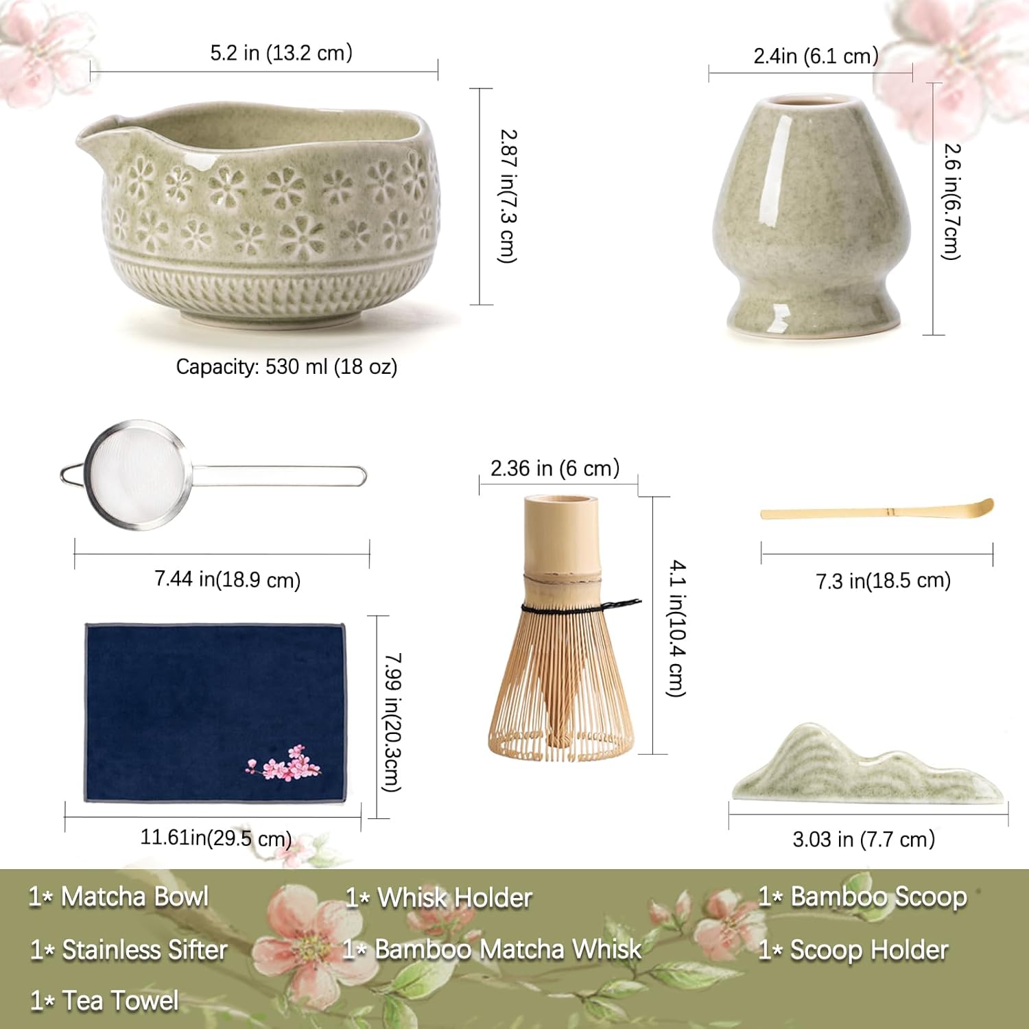 Buucup Matcha Set (7pcs)