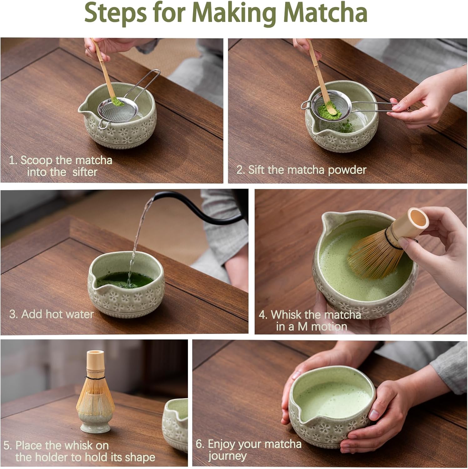 Buucup Matcha Set (7pcs)